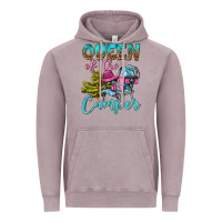 Vintage Zinc Queen Of The Camper Vintage Hoodie - BundleAndBundleShop