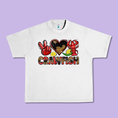 Crawfish Urban Heavy Tee Designed By Lillyallendesigns