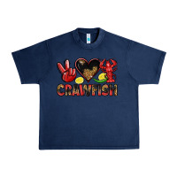 Navy crawfish Urban Heavy Tee - LillyAllenDesigns