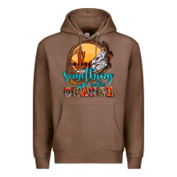 Chestnut something in the orange olivia Premium Hoodie - OliviaCreatesArt