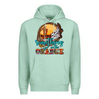 Seafoam something in the orange olivia Premium Hoodie - OliviaCreatesArt