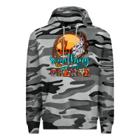 Slate Camo something in the orange olivia Premium Hoodie - OliviaCreatesArt