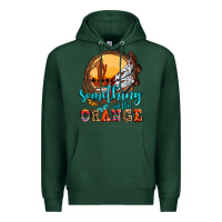 Sports Green something in the orange olivia Premium Hoodie - OliviaCreatesArt