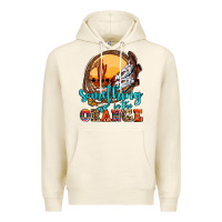 Tofu something in the orange olivia Premium Hoodie - OliviaCreatesArt