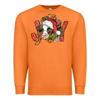 Carrot joy christmas with cow bbs Premium Sweatshirt - BundleAndBundleShop