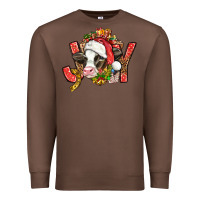 Chestnut joy christmas with cow bbs Premium Sweatshirt - BundleAndBundleShop