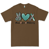 Cacao peace love phlebotomy Premium Tee - MaliasSmallBusiness