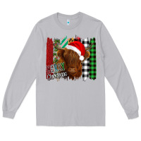 Moon Dust Merry Christmas Cow Long Sleeve Tee - Bettercallsaul