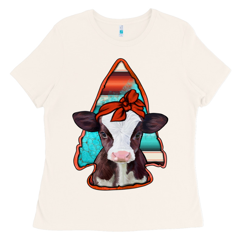 Baby Calf Arrowhead Ladies Tee by Jasminsmagicworld | Teevron