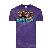 Cloud Purple American Football Senior 2023 Vintage Tee - BundleAndBundleShop