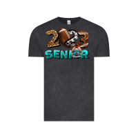 Vintage Black American Football Senior 2023 Vintage Tee - BundleAndBundleShop