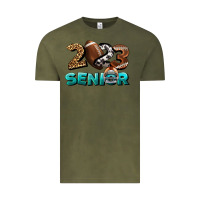 Vintage Olive American Football Senior 2023 Vintage Tee - BundleAndBundleShop
