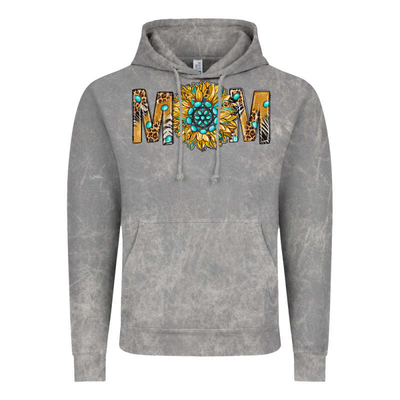 Western Mom With Gemstone And Sunflower Vintage Hoodie by BundleAndBundleShop | Teevron