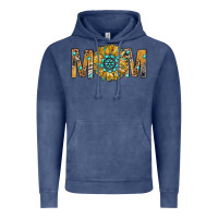 Vintage Denim Western Mom With Gemstone And Sunflower Vintage Hoodie - BundleAndBundleShop
