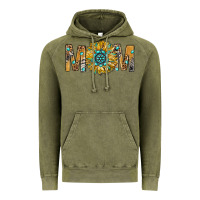 Vintage Olive Western Mom With Gemstone And Sunflower Vintage Hoodie - BundleAndBundleShop