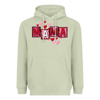 Matcha Mother's Day mama hearts Heavyweight Hoodie - FaDigitalArtStudio