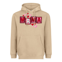 Mushroom Mother's Day mama hearts Heavyweight Hoodie - FaDigitalArtStudio