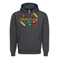 Smoke special education crew Zipper Hoodie - CowGirlArtShop