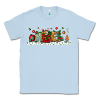 Dusty Blue Noel Classic Tee - BundleAndBundleShop