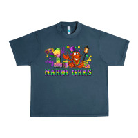 Midnight Navy my first mardi gras Urban Heavy Tee - LillyAllenDesigns