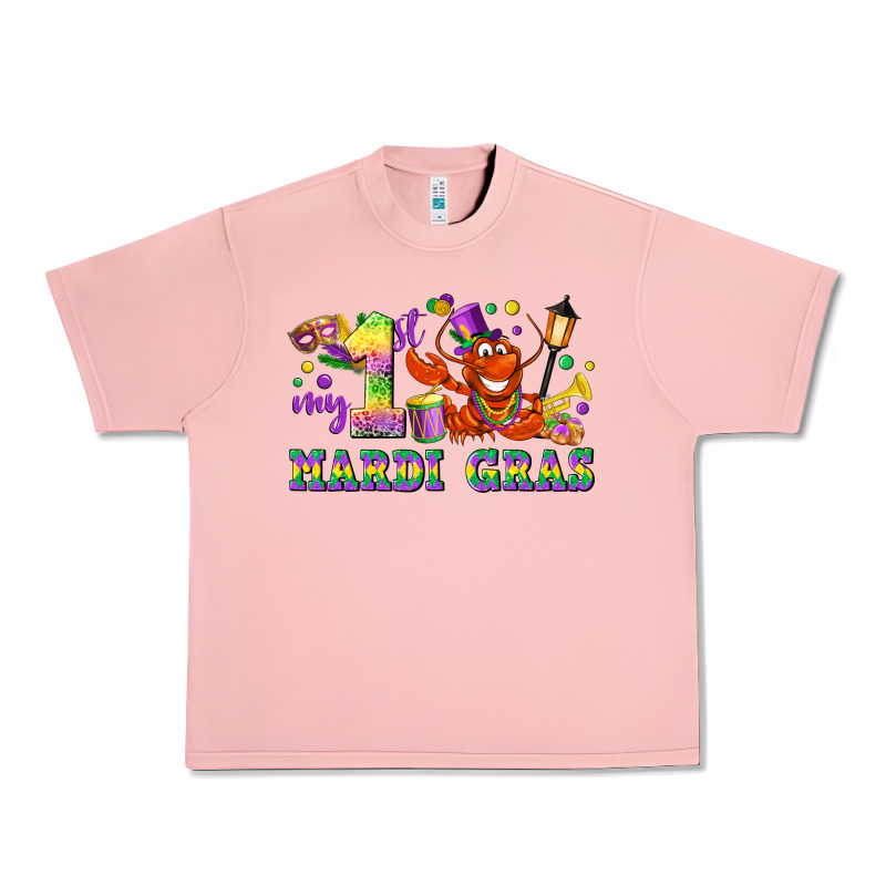 My First Mardi Gras Urban Heavy Tee by LillyAllenDesigns | Teevron