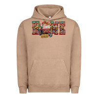 Pigment Burro home Christmas farm animals Urban Hoodie - CowhideDigitalArt
