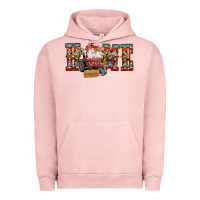 Pigment Salmon home Christmas farm animals Urban Hoodie - CowhideDigitalArt