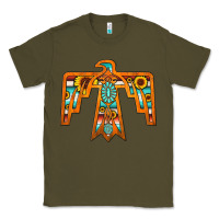 Army Green thunderbird Classic Tee - JahusDesignShop