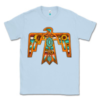 Dusty Blue thunderbird Classic Tee - JahusDesignShop