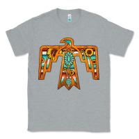 Heather Grey thunderbird Classic Tee - JahusDesignShop