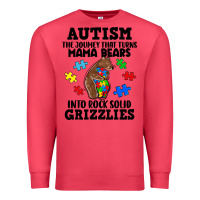 Cardinal Autism grizzlies Premium Sweatshirt - FaDigitalArtStudio