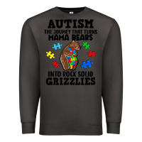 Smoke Autism grizzlies Premium Sweatshirt - FaDigitalArtStudio