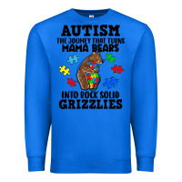 True Royal Autism grizzlies Premium Sweatshirt - FaDigitalArtStudio