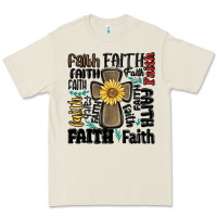 Faith Cross Premium Tee | Teevron