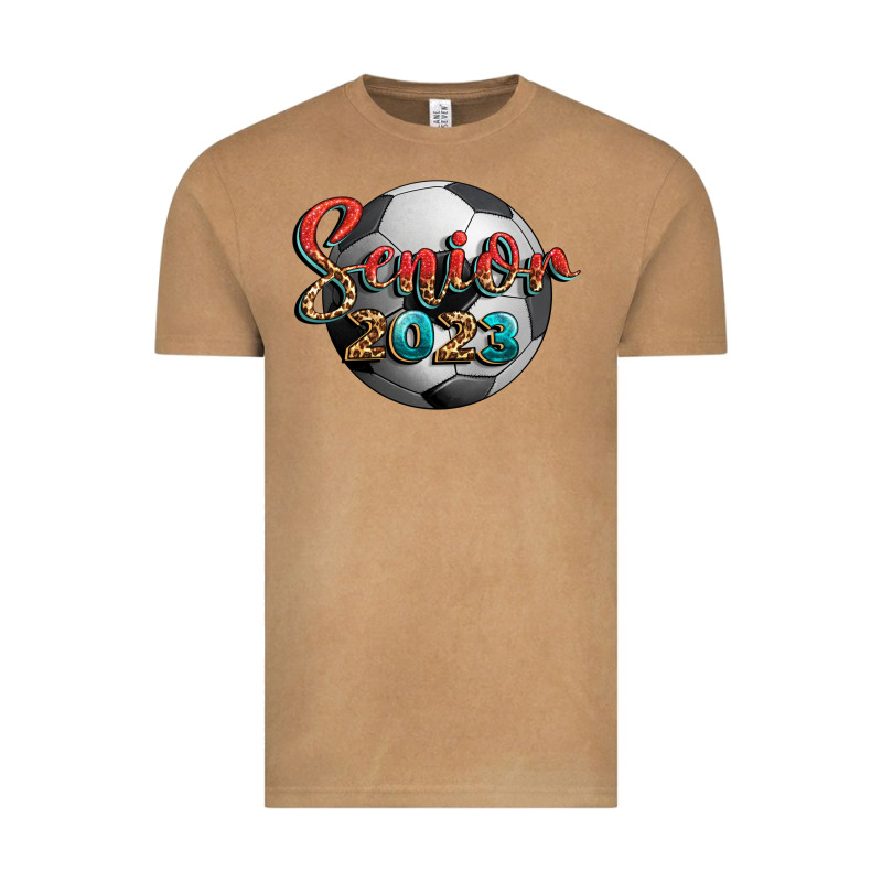 Soccer Senior 2023 Vintage Tee by BundleAndBundleShop | Teevron