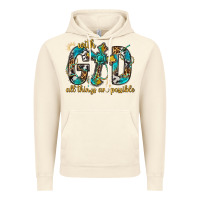 Vintage Artic With God All Things Are Possible With Cross Vintage Hoodie - BundleAndBundleShop