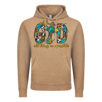 Vintage Coffee With God All Things Are Possible With Cross Vintage Hoodie - BundleAndBundleShop