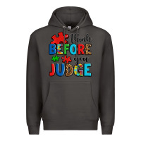Smoke think before you judge Premium Hoodie - OliviaCreatesArt