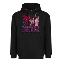 Black Taekwondo mom Mother's Day Heavyweight Hoodie - FaDigitalArtStudio