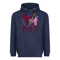 Navy Taekwondo mom Mother's Day Heavyweight Hoodie - FaDigitalArtStudio