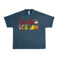Midnight Navy tis the season softball little debbie tree cakes Urban Heavy Tee - JahusDesignShop