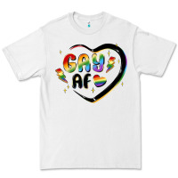 White gay af Premium Tee - MaliasSmallBusiness