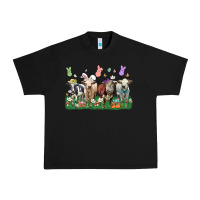 Black easter cow Urban Heavy Tee - LillyAllenDesigns