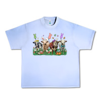 Grape Ice easter cow Urban Heavy Tee - LillyAllenDesigns