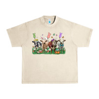 Sandshell easter cow Urban Heavy Tee - LillyAllenDesigns