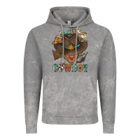 Cloud Rock Western Cowboy Portrait With Cactus Vintage Hoodie - BundleAndBundleShop