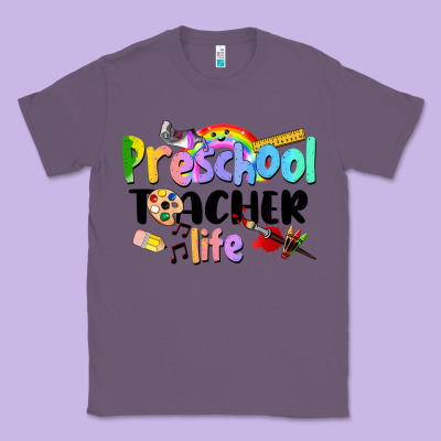 Preschool Teacher Life Classic Tee Designed By Lillyallendesigns