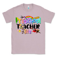 Lilac Preschool Teacher Life Classic Tee - LillyAllenDesigns
