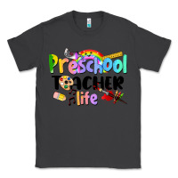 Smoke Preschool Teacher Life Classic Tee - LillyAllenDesigns