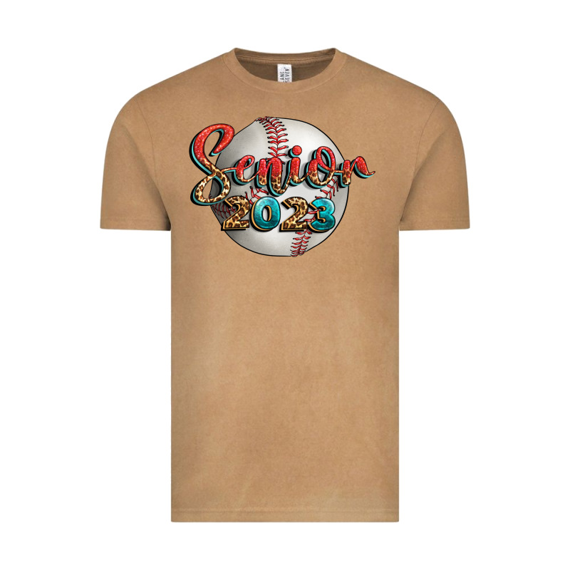 Baseball Senior 2023 Vintage Tee by BundleAndBundleShop | Teevron